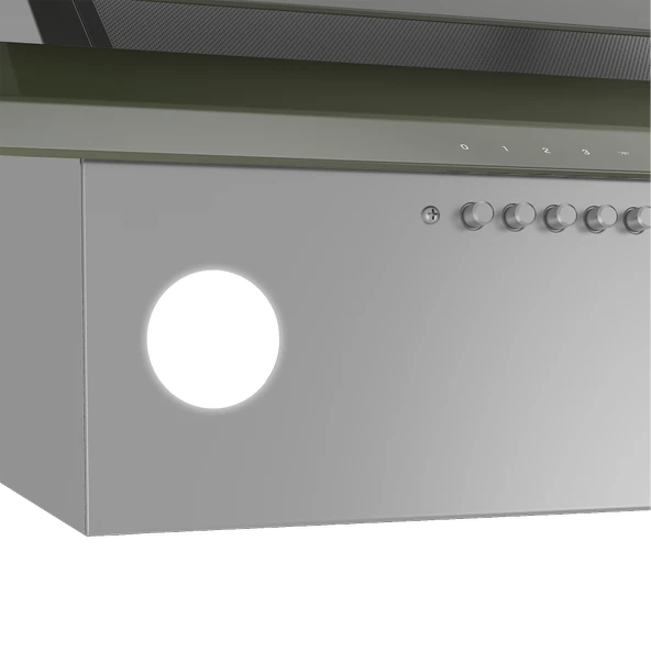 Beko BDE 6072 G Gri Duvar Tipi Davlumbaz - Resim 3