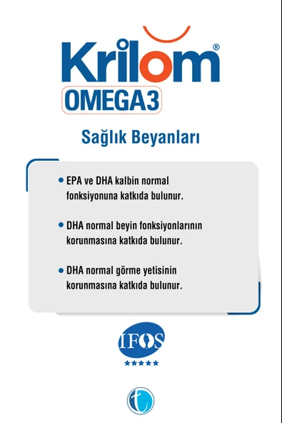 Krilom Omega-3 30 Yumuşak Kapsül - Resim 4
