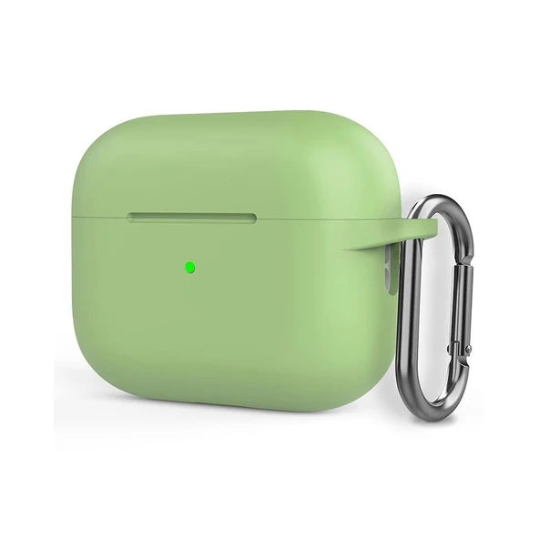 E2M AIRPODS 3 KILIF SENSE SİLİKON YEŞİL ürün görseli