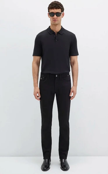 Mavi M0035133304 Marcus Mavi Black Siyah Jean Pantolon Erkek Kot Pantolon - Resim 5