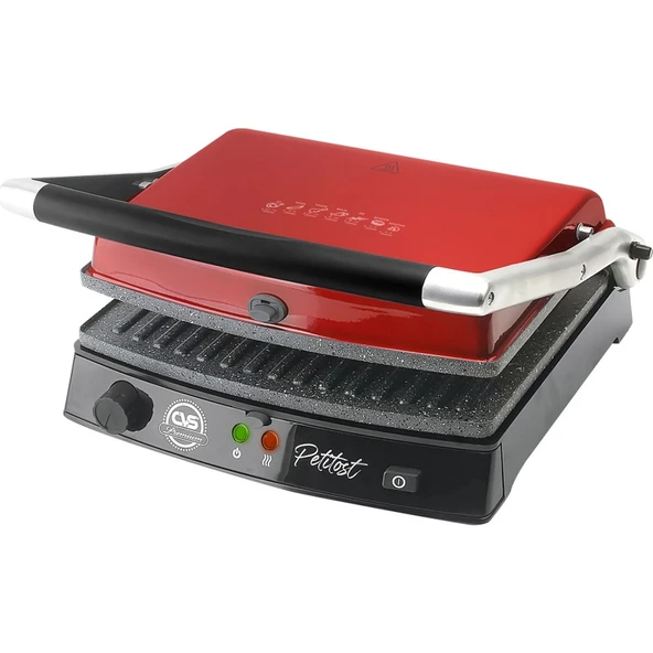 Kısmet Cvs Dn 3565 Petitost Tost Makinesi Kırmızı ürün görseli 1