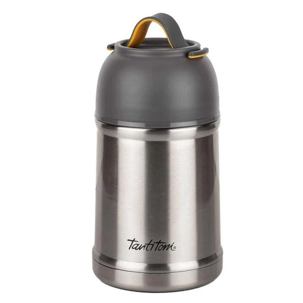 Tantitoni 020-01 Gri Paslanmaz Çelik Kaşıklı Yemek Termosu 700ml ürün görseli