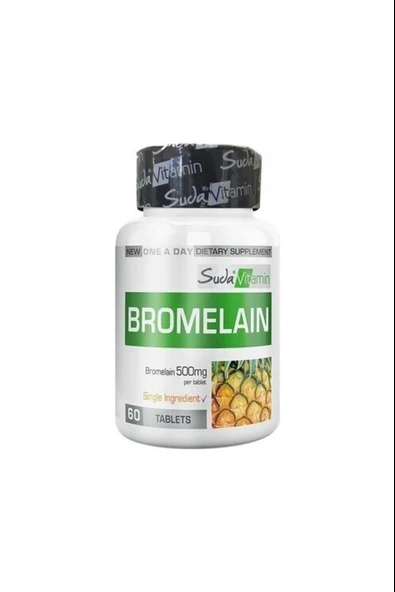 Suda Vitamin Bromelain 500 Mg 60 Tablet ürün görseli
