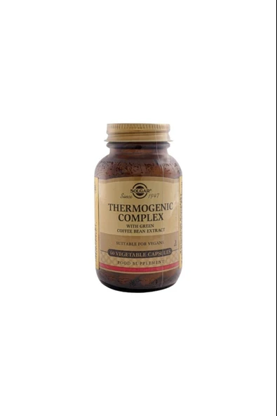 Solgar Thermogenic Complex with Svetol 60 Kapsül ürün görseli