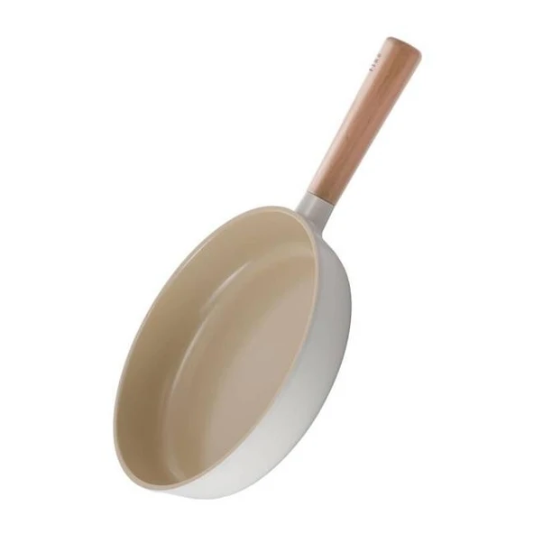 Neoflam Fika Alüminyum Döküm Tava 26cm Bej - Resim 3