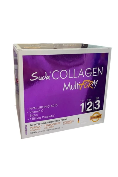 Suda Collagen Multiform Aromasız 10 gr x 30 - Resim 2