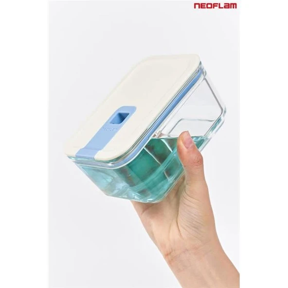 Neoflam Perfect Seal Cam Saklama Seti 7 Parça - Resim 3