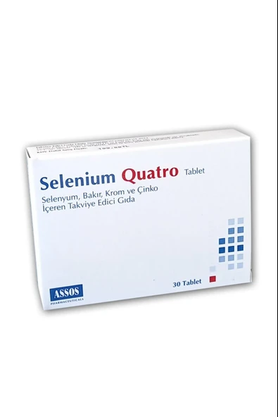 Selenium Quatro 30 Tablet ürün görseli