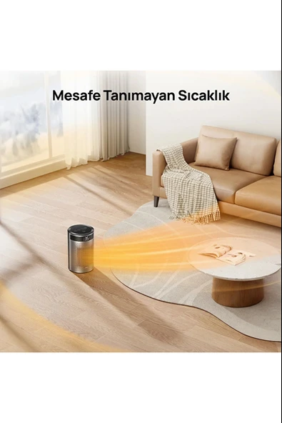 DREO Atom 416 Akıllı Elektrikli Isıtıcı (Distribütör Garantili) - Resim 4