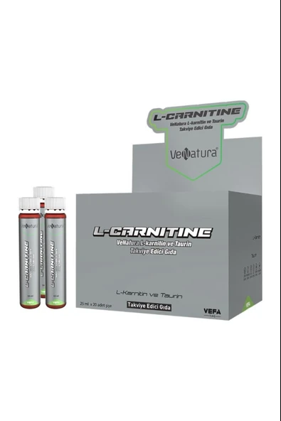 VeNatura L-Carnitine Ve Taurin 25 Ml X 20 Şişe ürün görseli