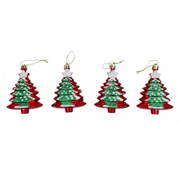 Asılabilir Yılbaşı Yeniyıl Ağacı Süsü Çam Ağacı Christmas New Year Ornaments ürün görseli 1