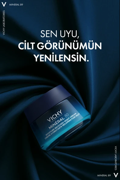 Vichy Mineral 89 Yenileyici Gece Kremi 50 ml - Resim 3
