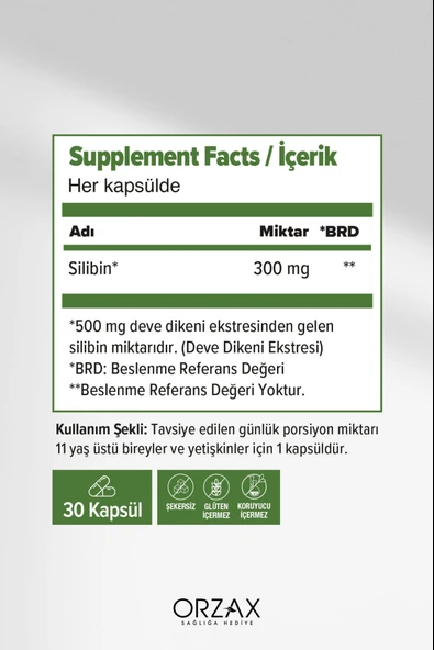 Ocean Milk Thistle 30 Tablet - Resim 9