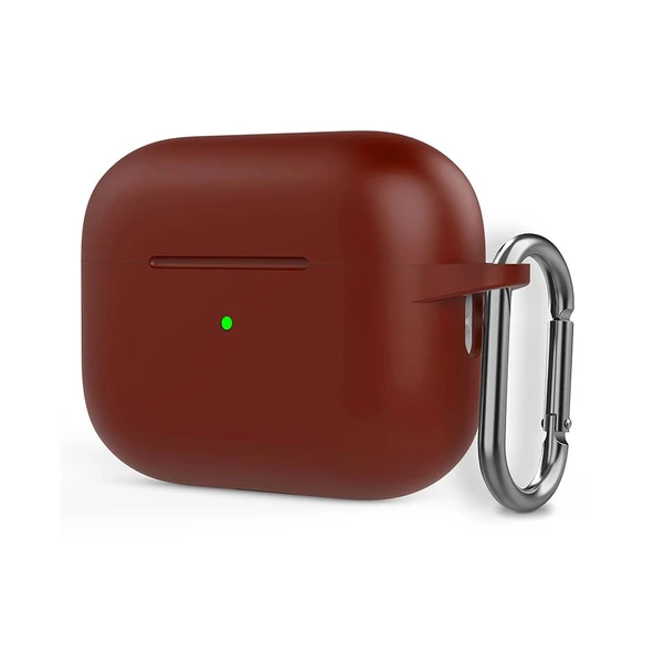 E2M AIRPODS 1-2 KILIF SENSE SİLİKON BORDO ürün görseli