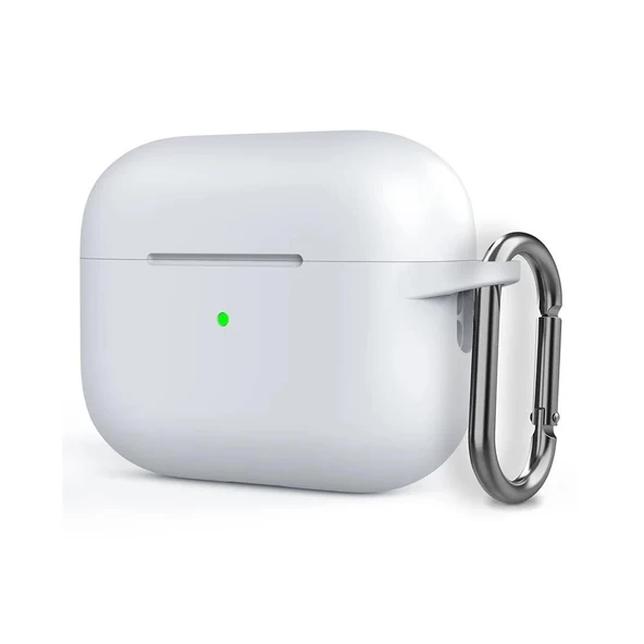 E2M AIRPODS 3 KILIF SENSE SİLİKON BEYAZ ürün görseli