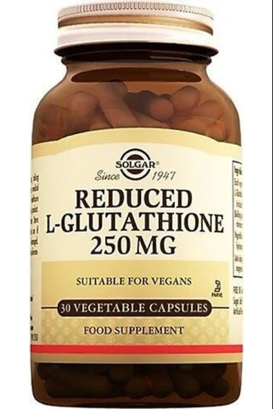 Solgar Reduced L-Glutathione 250 mg 30 Kapsül ürün görseli