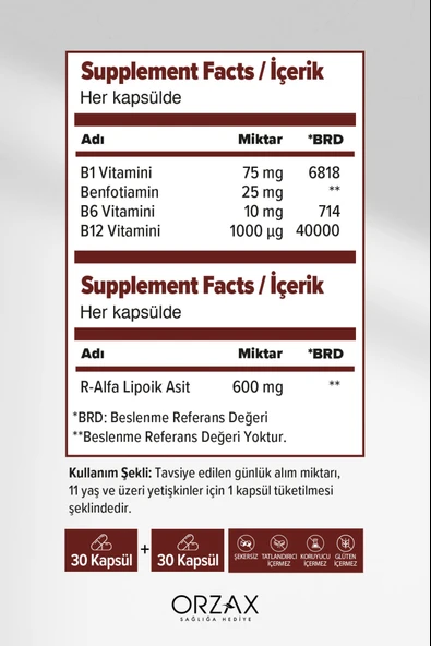 Ocean Neurobexol 60 Kapsül - Resim 2
