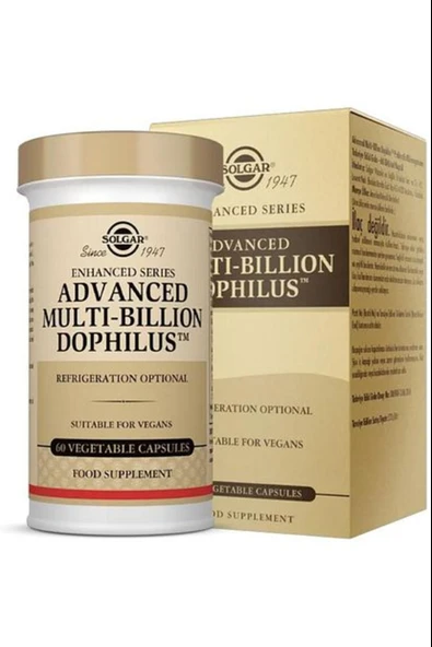 Solgar Advanced Multi-Billion Dophilus 60 Kapsül ürün görseli