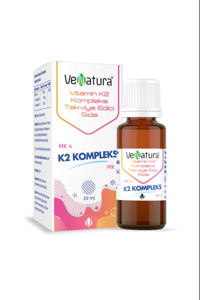 Venatura Vitamin K2 Kompleks Damla 20 ml ürün görseli