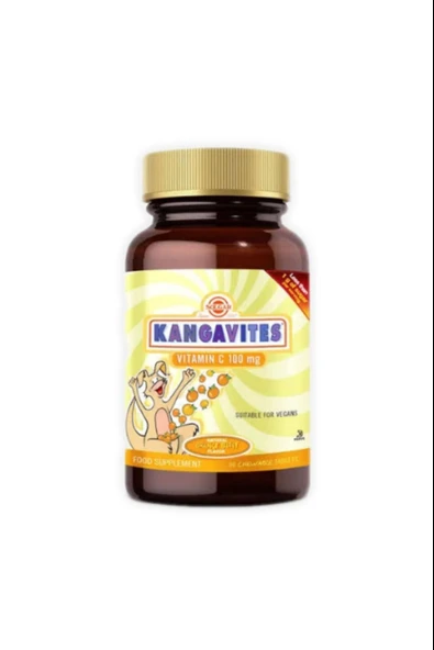 Solgar Kangavites Chewable Vitamin C 100 mg 90 Tablet ürün görseli