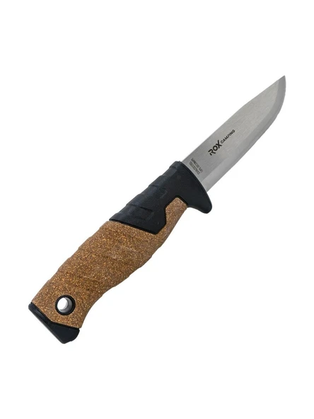 Rox Camping Bushcraft Plus Paslanmaz Çelik Kamp Bıçak Siyah 153CAMP0322 - Resim 4