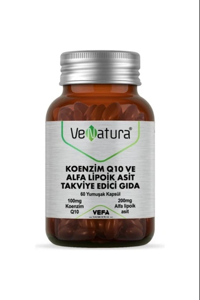 Venatura Koenzim Q10 & Alfa Lipoik Asit 60 Kapsül ürün görseli