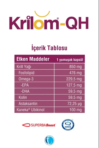Krilom QH 30 Yumuşak Kapsül - Resim 2