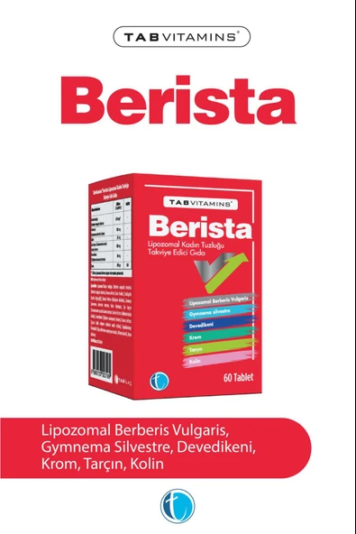 Tabvitamins Berista 60 Tablet ürün görseli