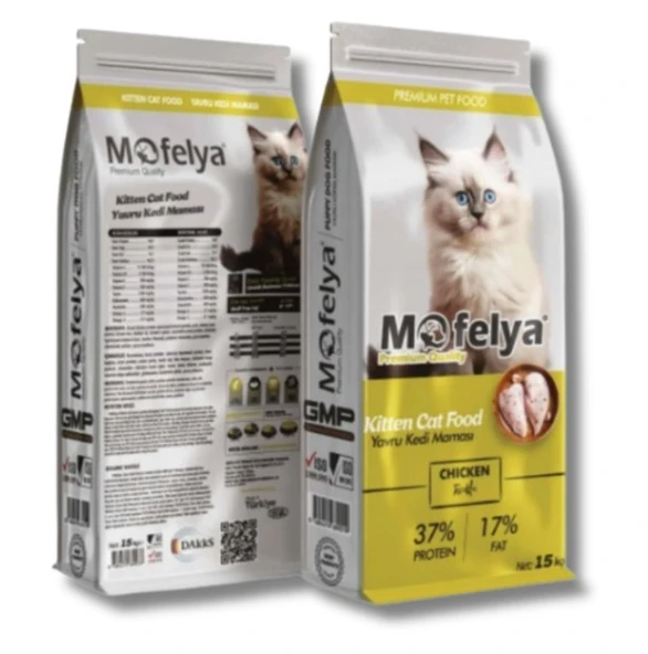 Mofelya Yüksek Proteinli Yavru Kedi Maması 15 Kg ürün görseli 1