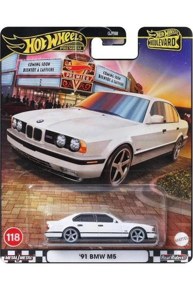Hot Wheels Boulevard Premium GJT68 JBL24 91 BMW M5 - Resim 5