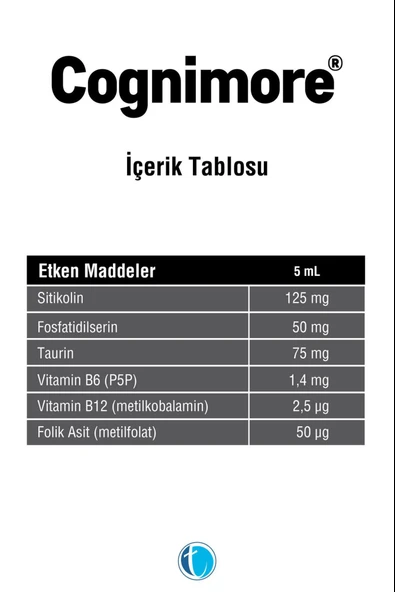 Cognimore Sıvı Likit 150 ml - Resim 3