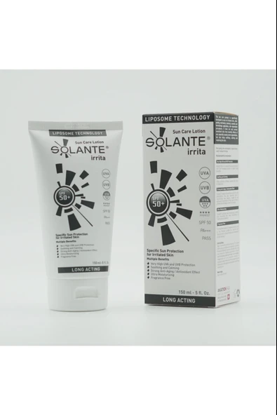 Solante Irrita Sun Care Lotion SPF 50+ 150 ml ürün görseli