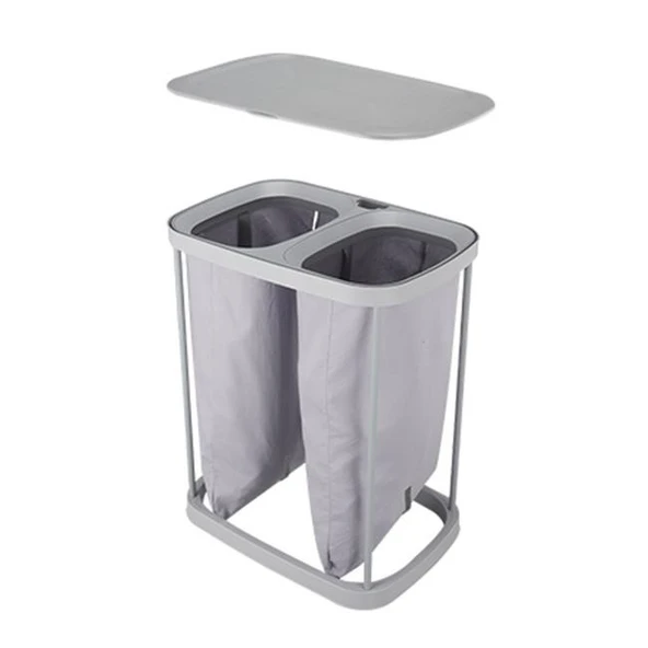 Arow Garb Katlanır Kumaş Çamaşır Sepeti 50 Litre - Resim 3