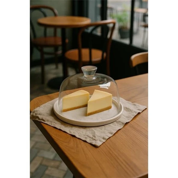 Akayev Porselen Cam Fanus - Resim 3