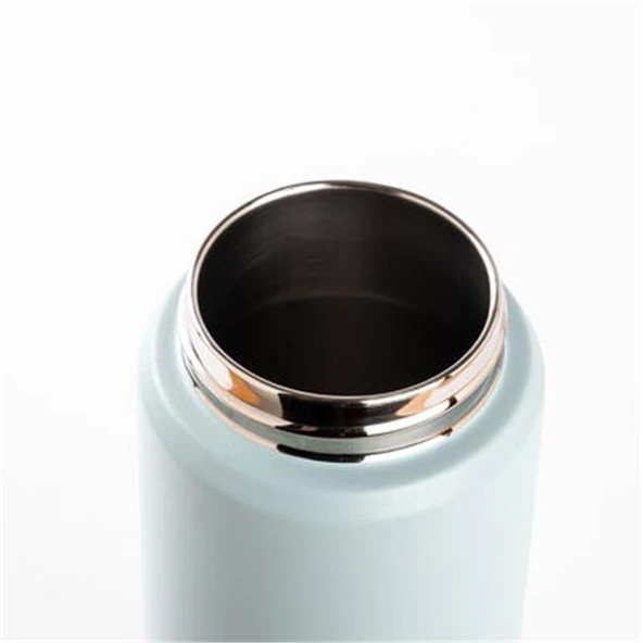 Tantitoni Mavi Tutamaçlı Paslanmaz Çelik Termos 500ml - Resim 3