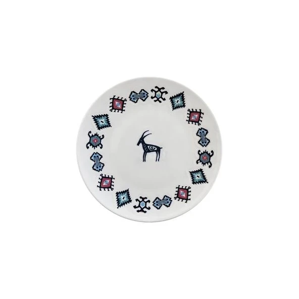 Porser Porselen Hitit Servis Tabağı Takımı 26cm 6 Parça - Resim 4