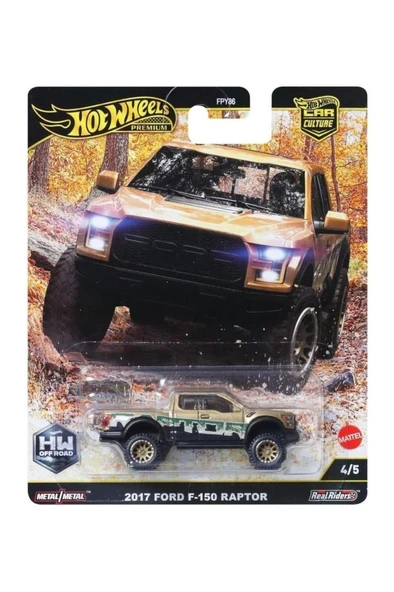 Hot Wheels Car Culture 2017 Ford F-150 Raptor FPY86 JBK70 - Resim 5