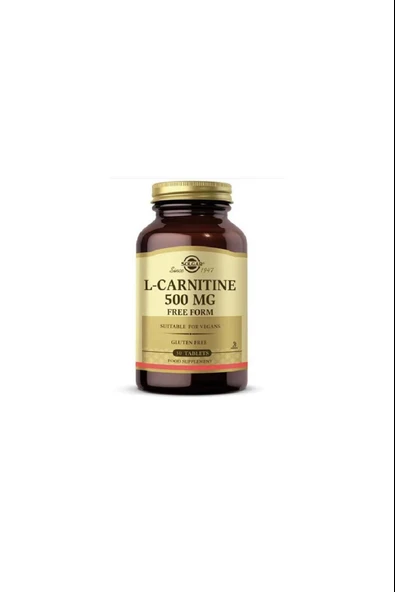 Solgar L-Carnitine 500 mg 30 Tablet ürün görseli
