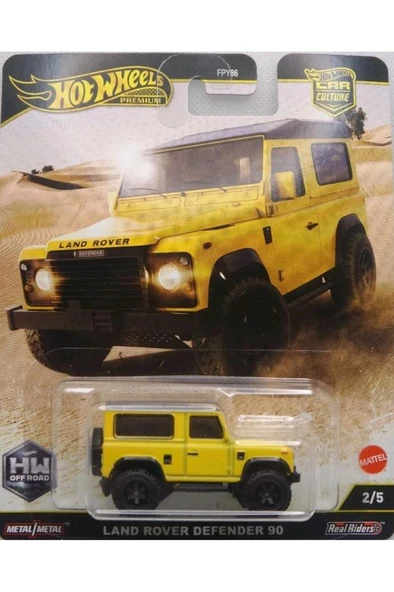 Hot Wheels Car Culture Land Rover Defender 90 FPY86 JBK74 ürün görseli 1