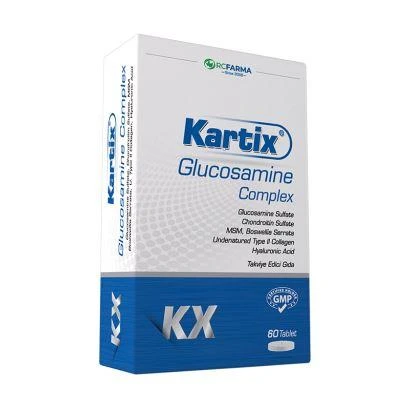 Rcfarma Kartix Glucosamine Complex 60 Tablet 06/2024 ürün görseli 1