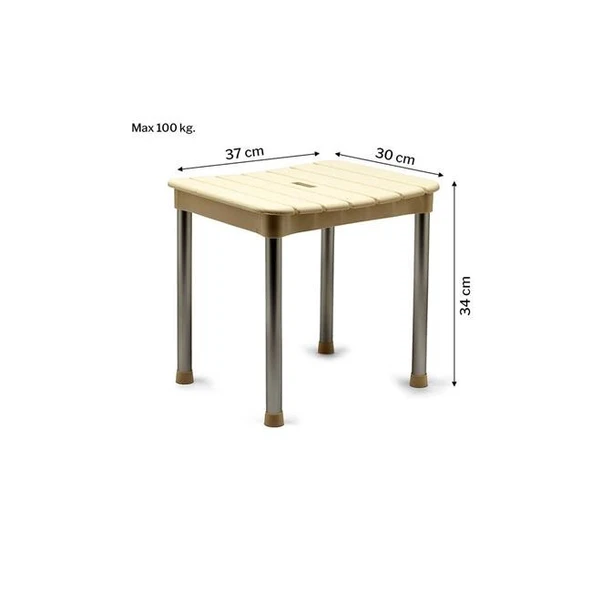 Primanova Okaliptus Tabure Bej ürün görseli