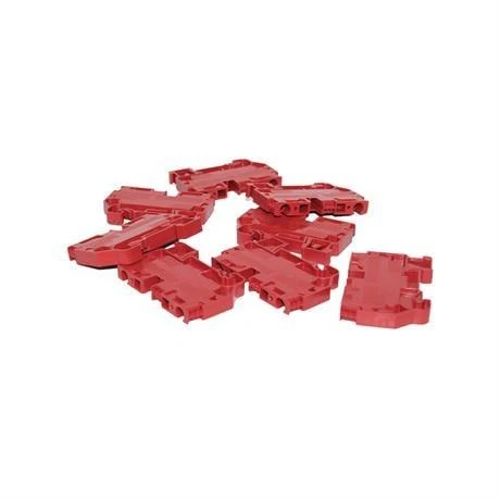 Wieland 6 Mm Kırmızı Yay Baskılı Klemens - 5 ADET - Resim 3