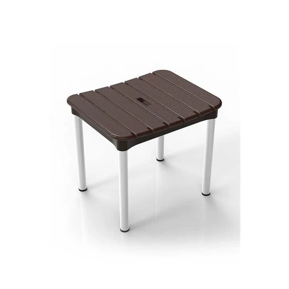 Primanova Okaliptus Tabure Kahverengi - Resim 2