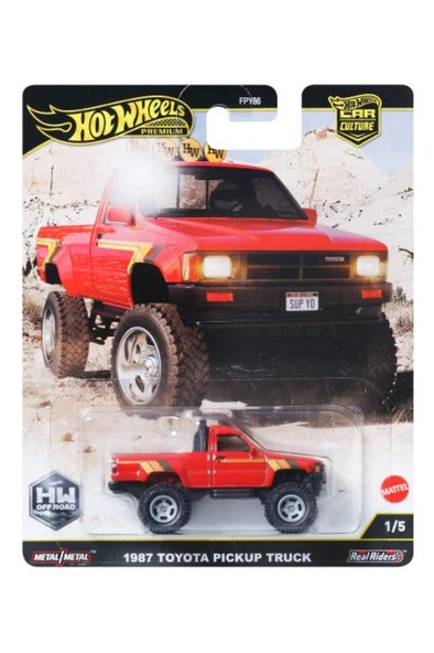 Hot Wheels Car Culture 1987 Toyota Pickup Truck FPY86 JBK73 ürün görseli 1
