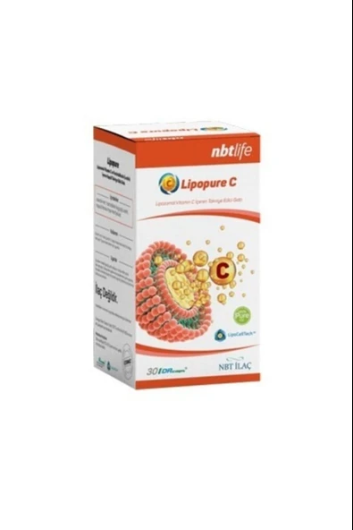 Nbt Life Lipopure C Vitamini 30 Kapsül ürün görseli