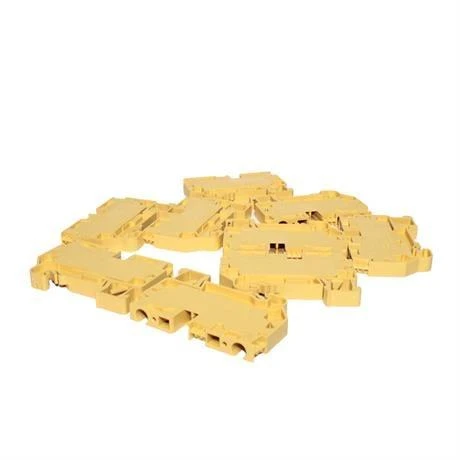 Wieland 6 Mm Sarı Yay Baskılı Klemens - 5 ADET - Resim 3