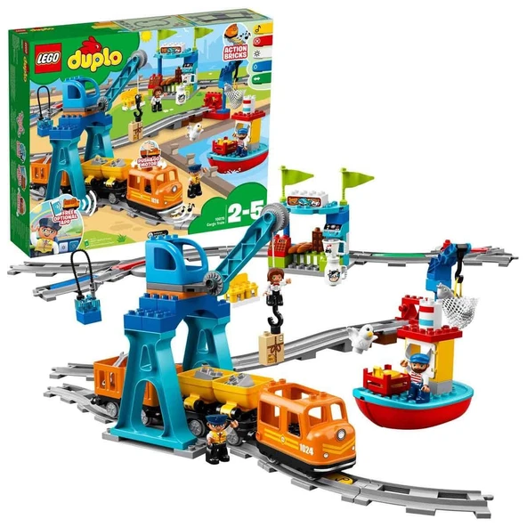 Orjinal Lego Duplo Kargo Treni Lego Duplo 10875 ürün görseli 1