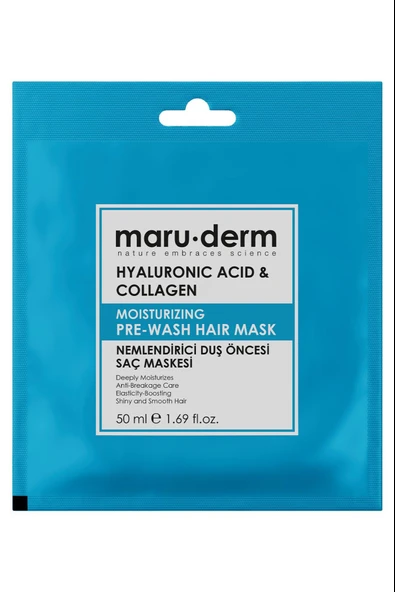 Maruderm Hyaluronic Acid Collagen Saç Maskesi 50 ml ürün görseli