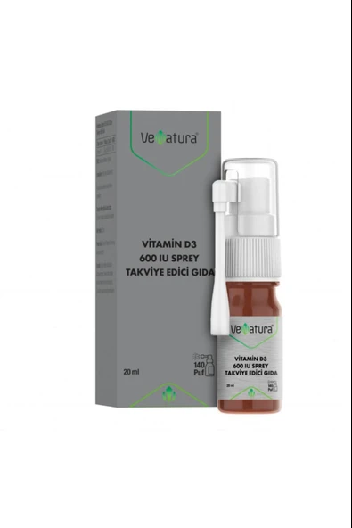 Venatura Vitamin D3 600 IU Sprey 20 ml ürün görseli