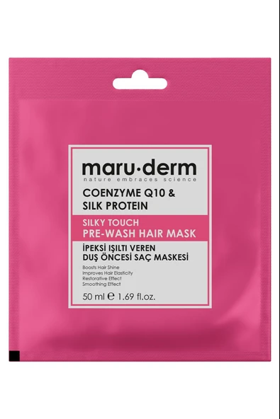 Maruderm Coenzyme Q10 Silk Protein Saç Maskesi 50 ml ürün görseli